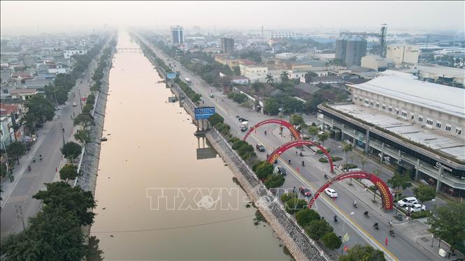 Một góc của thành phố Thái Bình. Ảnh: Vũ Quang – TTXVN