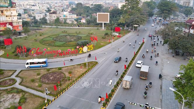 Một góc của thành phố Thái Bình. Ảnh: Vũ Quang – TTXVN