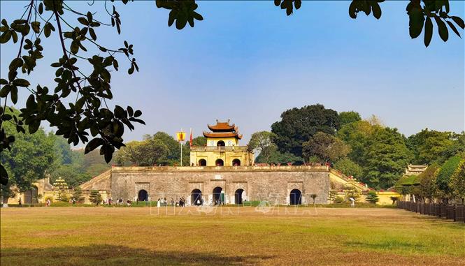 The Imperial Citadel of Thang Long - a destination for tourists to Hanoi. VNA Photo: Thanh Tùng