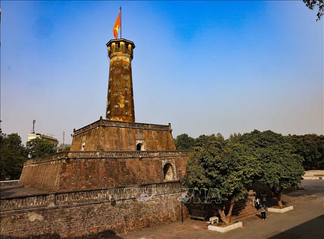 The Hanoi Flag Tower is handed over to the Thang Long–Hanoi Heritage Conservation Centre for management as from December 25, 2024. VNA Photo: Thanh Tùng