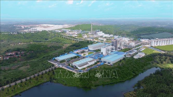 Toàn cảnh dự án Alumin Nhân Cơ. Ảnh: TTXVN phát