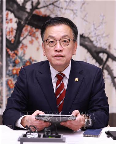 Quyền Tổng thống Hàn Quốc Choi Sang Mok phát biểu trong cuộc họp ở Seoul ngày 6/1/2025. Ảnh: Yonhap/TTXVN