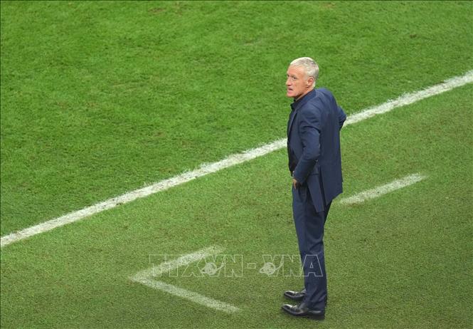 Huấn luyện viên đội tuyển quốc gia Pháp Didier Deschamps. Ảnh: THX/TTXVN