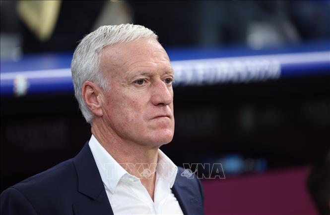 Huấn luyện viên đội tuyển quốc gia Pháp Didier Deschamps. Ảnh: THX/TTXVN