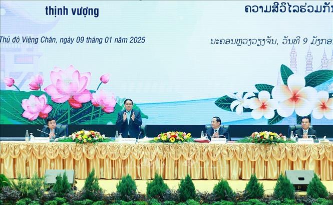 A view of the conference. VNA Photo: Dương Giang