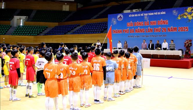 Quang cảnh lễ khai mạc giải. Ảnh: Trần Lê Lâm – TTXVN 