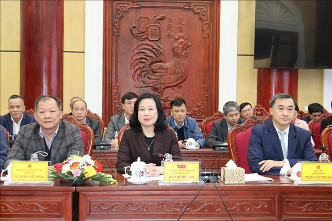 Các đại biểu tham dự Lễ ký kết. Ảnh: Thanh Thương- TTXVN