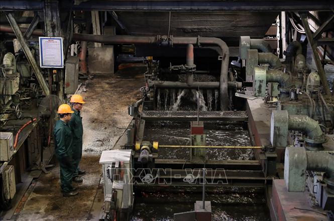 Production at the Cua Ong Coal Company in the northern province of Quang Ninh. VNA Photo: Quốc Khánh