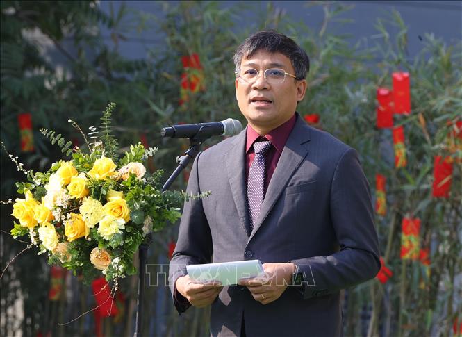 Thứ trưởng Thường trực Bộ Ngoại giao Nguyễn Minh Vũ phát biểu. Ảnh: Văn Điệp - TTXVN