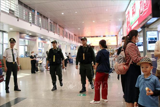 A corner of Tan Son Nhat International Airport in Ho Chi Minh City. VNA Photo: Tiến Lực