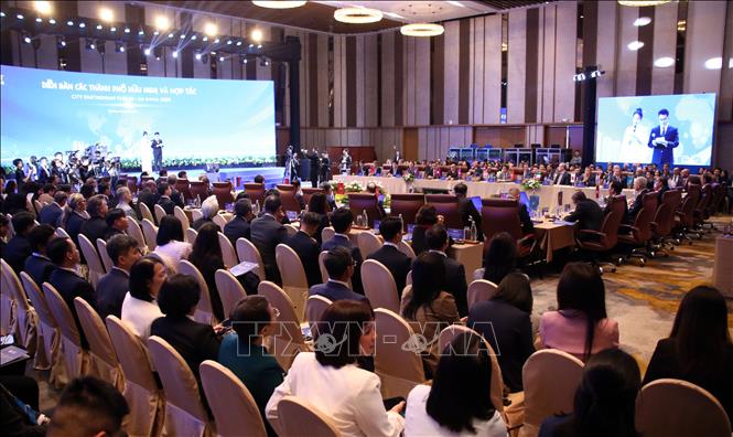 Quang cảnh phiên chính thức Diễn đàn. Ảnh: Trần Lê Lâm – TTXVN 