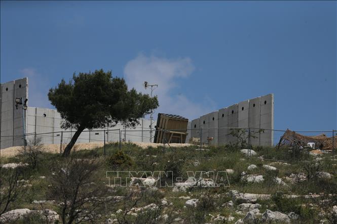 Hệ thống phòng thủ tên lửa Vòm Sắt của Israel. Ảnh: THX/TTXVN