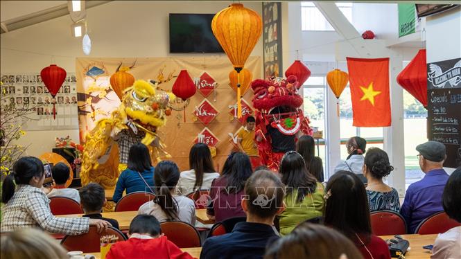 Xuân Quê hương và đón Tết nguyên đán tại Thủ đô Wellington. Ảnh: TTXVN phát