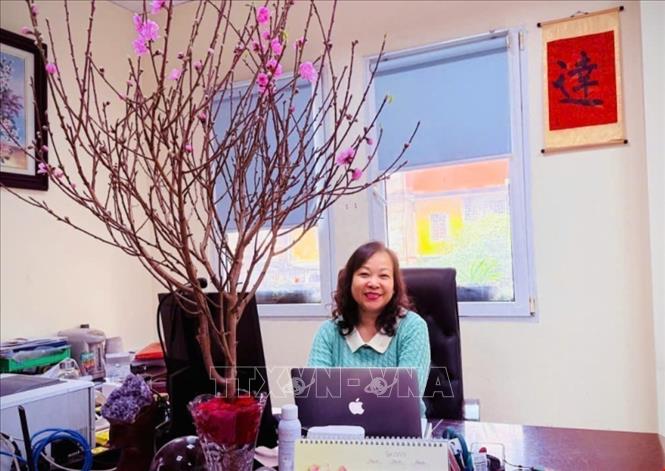 Phó Giáo sư, Tiến sỹ Nguyễn Thị Hoài Lê cho rằng, khi Nghị quyết 57 được triển khai rộng rãi, các nhà khoa học sẽ có quyền chủ động điều chỉnh nội dung, phương pháp nghiên cứu. Ảnh: TTXVN
