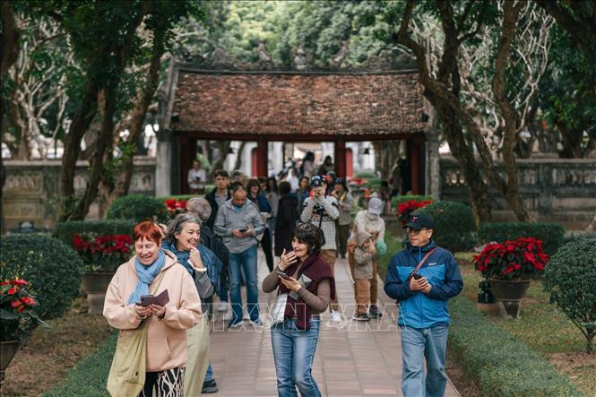 Hà Nội là điểm đến được nhiều du khách lựa chọn khi đến với Việt Nam. Ảnh: Phạm Tuấn Anh - TTXVN