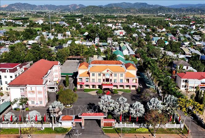 UBND huyện Đạ Huoai. Ảnh: Hồng Đạt - TTXVN
