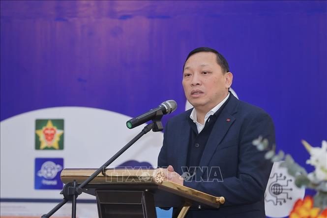 Ông Ngô Hải Phan, Cục trưởng Cục Kiểm soát Thủ tục hành chính, Văn phòng Chính phủ phát biểu. Ảnh: Minh Quyết - TTXVN