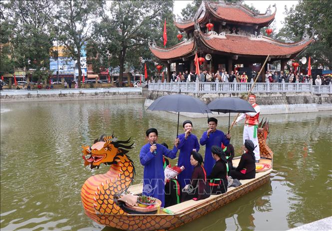 Image Thanh Thương image beautiful - Lim Festival showcases the beauty of Quan Ho folk singing - VNA ...