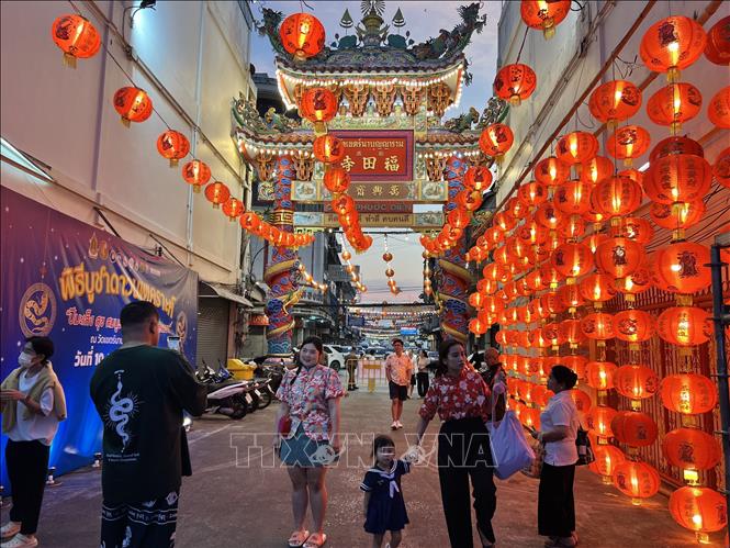Phuoc Dien pagoda is built in 1834. VNA Photo: Huy Tiến