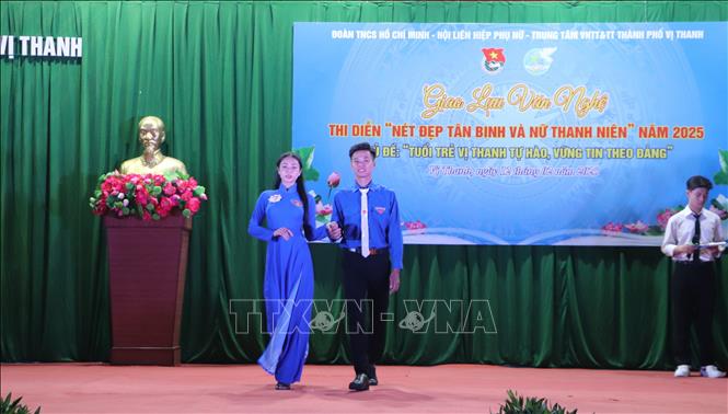 Đoàn viên, thanh niên tham gia hội thi 