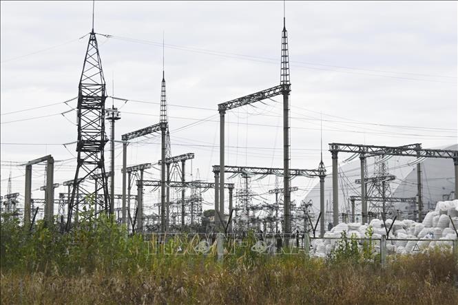 (Tư liệu) Nhà máy điện hạt nhân Chernobyl ở Ukraine. Ảnh: Kyodo/TTXVN