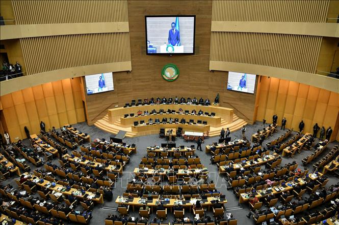 Toàn cảnh một cuộc họp của Liên minh châu Phi (AU) tại Addis Ababa, Ethiopia, ngày 12/2/2025. Ảnh: THX/TTXVN