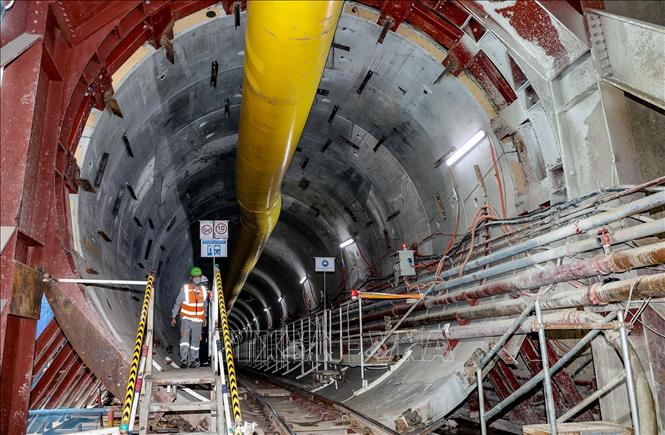 Hiện nay, máy đào TBM số 1 mang tên 