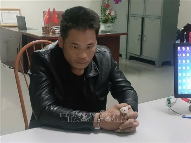 Đối tượng Nguyễn Đình Nghiệp. Ảnh: TTXVN phát