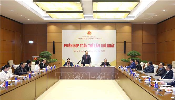Quang cảnh phiên họp. Ảnh: Phương Hoa - TTXVN