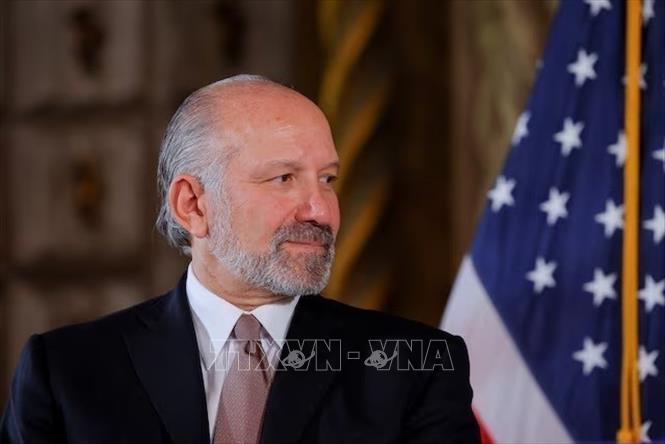 Thượng viện Mỹ phê chuẩn ông Howard Lutnick (ảnh) làm Bộ trưởng Thương mại ngày 18/2/2025. Ảnh: REUTERS/TTXVN