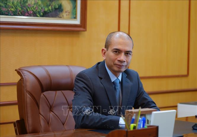 Giáo sư Trần Tuấn Anh, Phó Chủ tịch Viện Hàn lâm Khoa học và Công nghệ Việt Nam nhất trí với chủ trương công tác chuẩn bị nhân sự Đại hội cần bám sát tiêu chuẩn cán bộ. Ảnh: Diệu Thúy - TTXVN