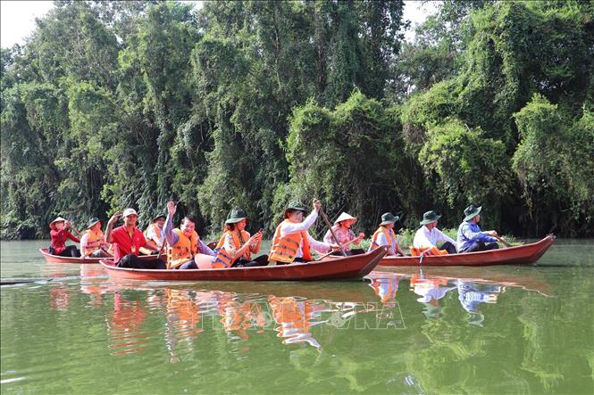 Dong Thap Muoi (Plain of Reeds) Reserve and Ecotourism Complex in Thanh Tan Commune, Tan Phuoc District, Dong Thap province. VNA Photo: Minh Trí
