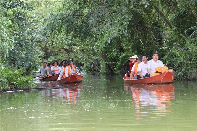 Dong Thap Muoi (Plain of Reeds) Reserve and Ecotourism Complex in Thanh Tan Commune, Tan Phuoc District, Dong Thap province. VNA Photo: Minh Trí