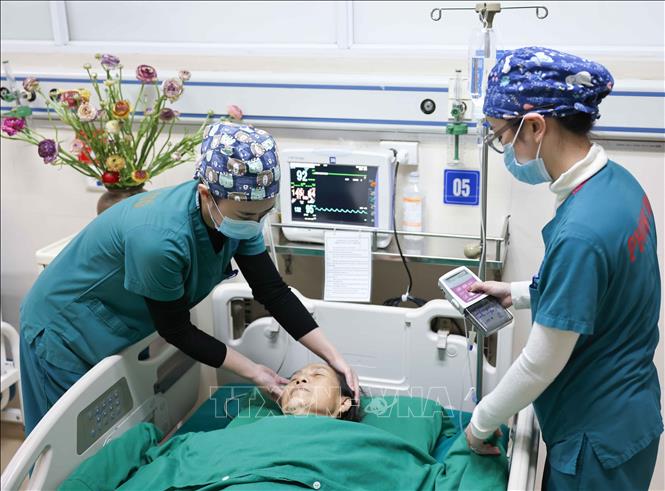 Bệnh viện Nội tiết Trung ương tiếp tục đổi mới, năng động, sáng tạo, góp phần quan trọng vào sự nghiệp chăm sóc và bảo vệ sức khỏe nhân dân. Ảnh: Thanh Tùng - TTXVN