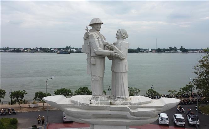 Di tích lịch sử quốc gia Địa điểm tập kết ra Bắc năm 1954 tại Cao Lãnh được xây dựng ở Phường 6, thành phố Cao Lãnh, tỉnh Đồng Tháp. Ảnh: Nhựt An - TTXVN