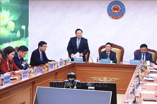 Ông Nguyễn Hoàng Anh, Chủ tịch Uỷ ban Quản lý vốn Nhà nước tại doanh nghiệp phát biểu. Ảnh: Phạm Hậu - TTXVN