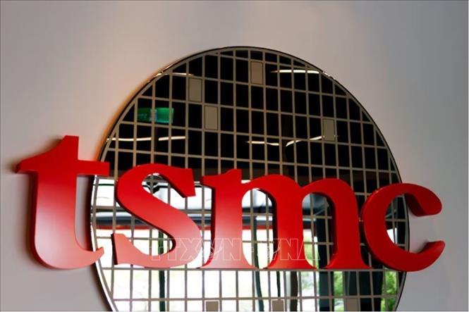 Biểu tượng của TSMC tại Viện sáng chế ở Hsinchu, Đài Loan (Trung Quốc), ngày 29/5/2024. Ảnh: REUTERS/TTXVN