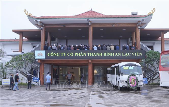 Công ty cổ phần Thanh Bình An Lạc Viên. Ảnh: Công Luật - TTXVN