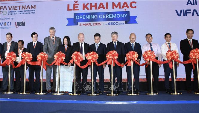 A view of the opening ceremony. VNA Photo: Xuân Anh 