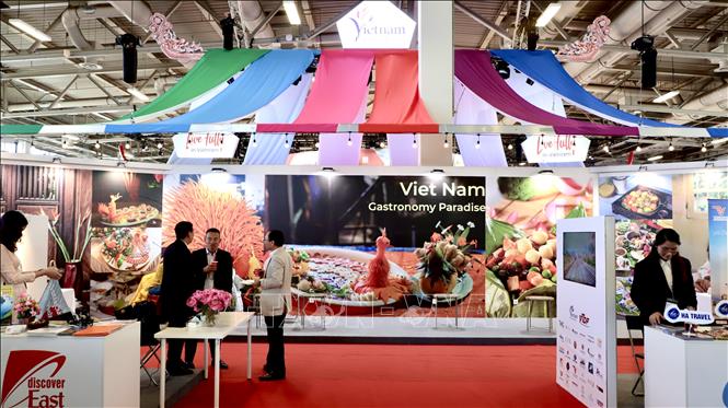 Vietnam’s booth at the IBT Berlin 2025. VNA Photo: Phương Hoa