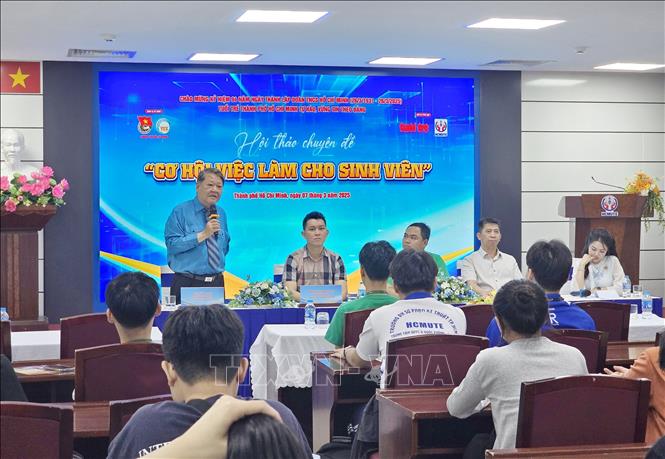 Quang cảnh hội thảo. Ảnh: Thanh Vũ-TTXVN
