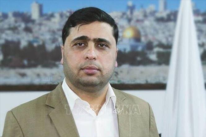 Người phát ngôn của Phong trào Hồi giáo Hamas, ông Abdul Latif Al-Qanou. Ảnh: IRNA/TTXVN