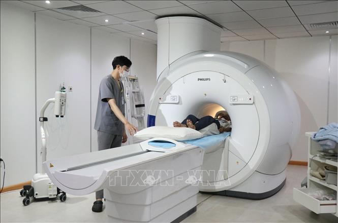 Bệnh viện Đại học Y dược Buôn Ma Thuột hoạt động từ năm 2022 với trang thiết bị, máy móc tiên tiến, hiện đại đáp ứng tốt nhu cầu khám chữa bệnh cho nhân dân khu vực Tây Nguyên. Ảnh: Tuấn Anh - TTXVN