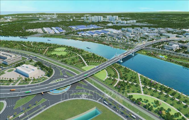 Phối cảnh dự án vành đai 2. Ảnh: Hoàng Ngọc - TTXVN