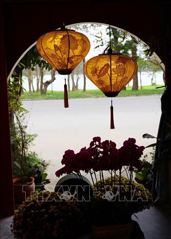 Nghệ thuật Trúc Chỉ không những có khả năng thích ứng cao với nghệ thuật thị giác, mà còn với cả nghệ thuật ứng dụng. Ảnh: Phạm Hậu - TTXVN