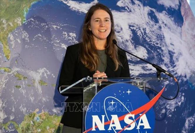 Người đứng đầu Văn phòng Nhà khoa học trưởng của NASA Katherine Calvin tại Washington. Ảnh: NASA/TTXVN