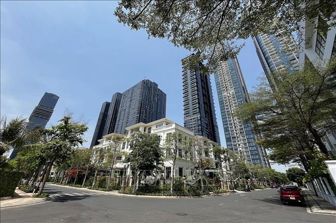 Một góc Khu dân cư Vinhomes Golden River ngày nay (một phần cảng Ba Son trước đây), Quận 1, Thành phố Hồ Chí Minh. Ảnh: Thanh Vũ-TTXVN