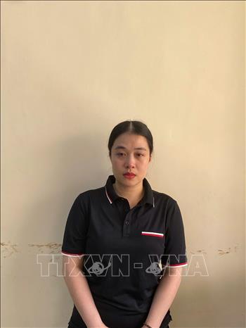 Bị can Nguyễn Thị Thanh Ngọc. Ảnh: TTXVN phát