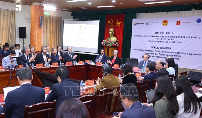 A view of the seminar. VNA Photo: Văn Điệp