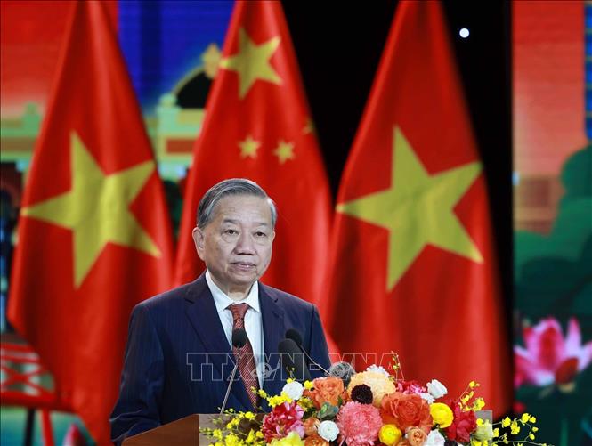 Tổng Bí thư Tô Lâm phát biểu. Ảnh: Thống Nhất – TTXVN
